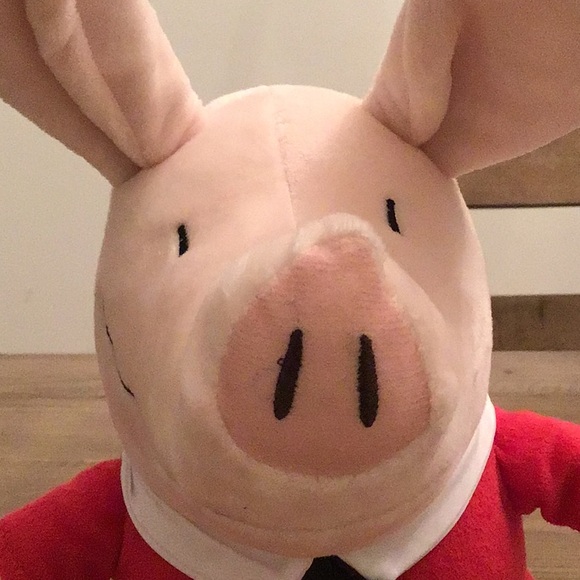 OLIVIA THE PIG Red Dress 15" Plush Toy Kohl's Cares Plush - Picture 7 of 11